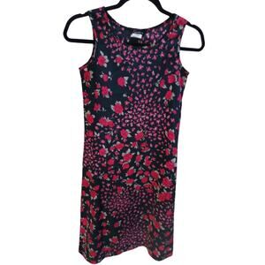 90's Speechless Dress Size 10 Black W Red Roses